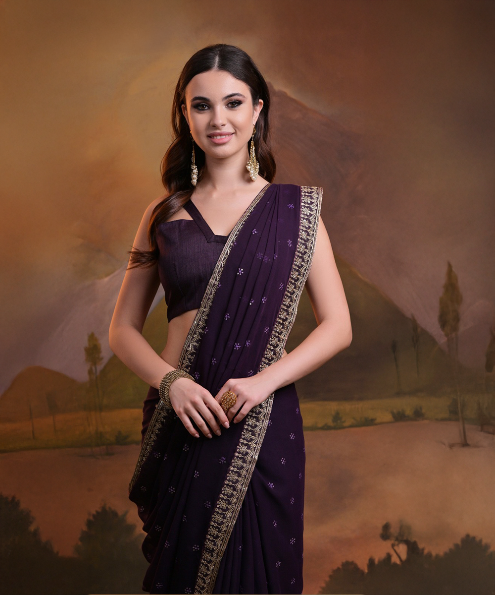 Lilanes Party Saree - Desiwear