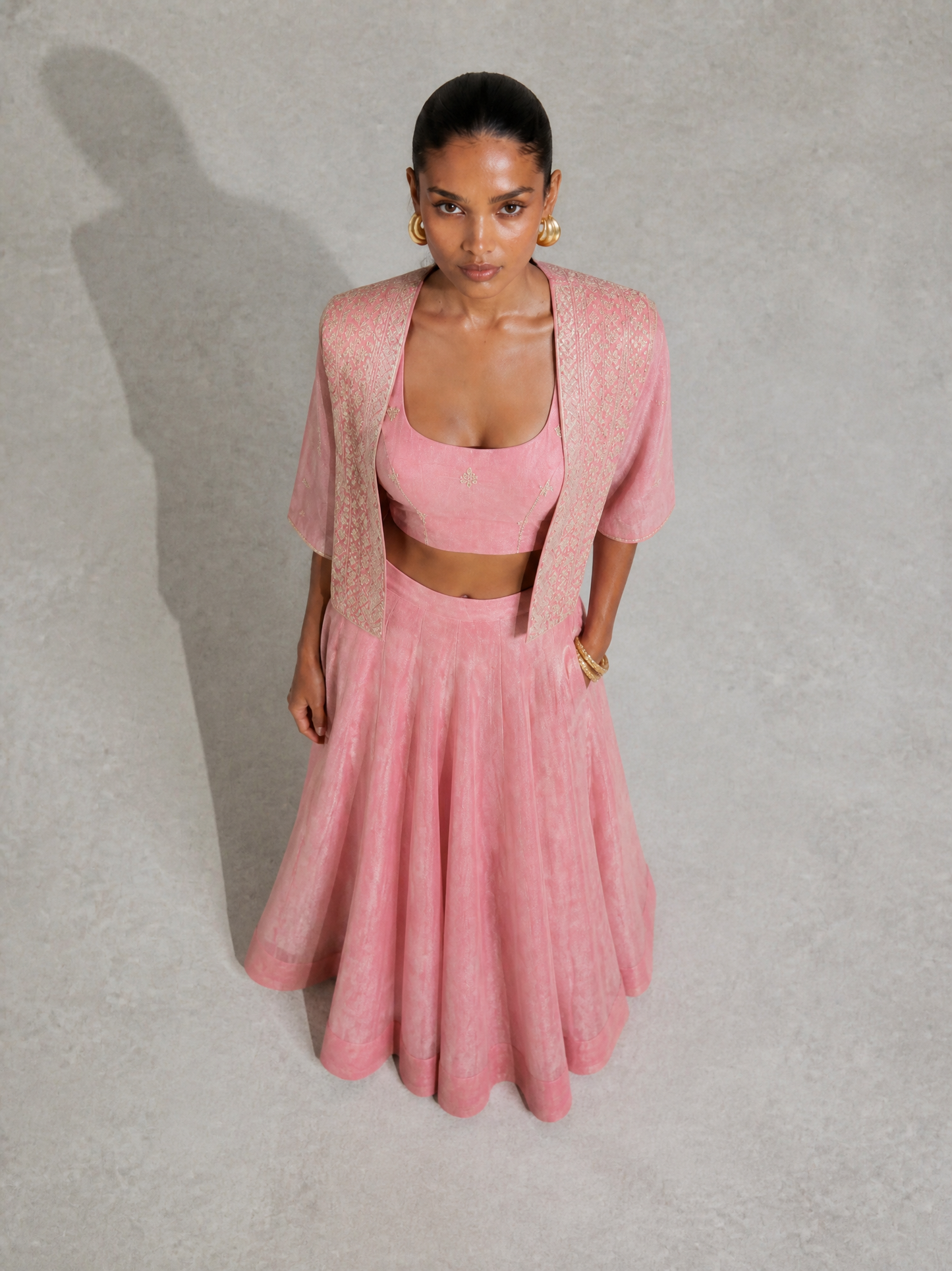 Allnen Crush Lehenga Choli – Sequin & Stickerei Collection