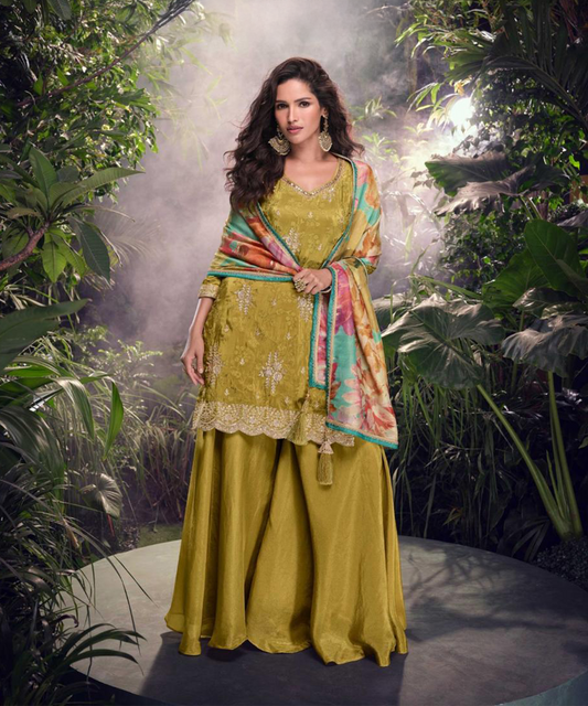 Yellow Salwar Kameez