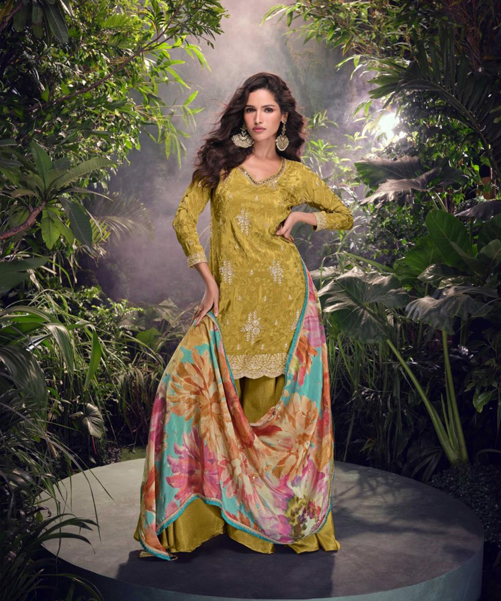 Yellow Salwar Kameez