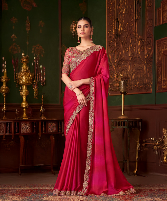 Red saree