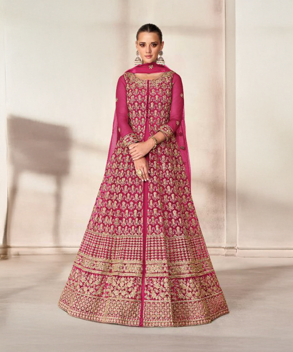 Butterfly Pink Salwar Kameez
