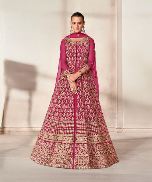 Butterfly Pink Salwar Kameez