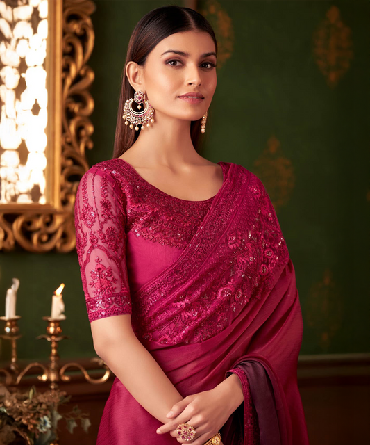 Red saree
